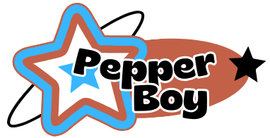 Pepper boy logo